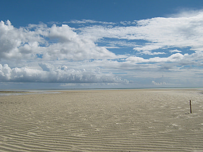 sand under cloudy day thumbnail