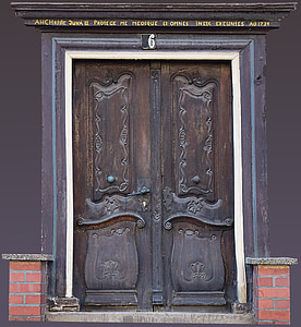 brown wooden door thumbnail