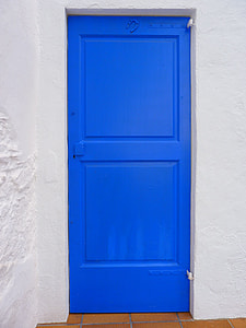 blue wooden door thumbnail