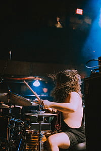 man playing drums thumbnail