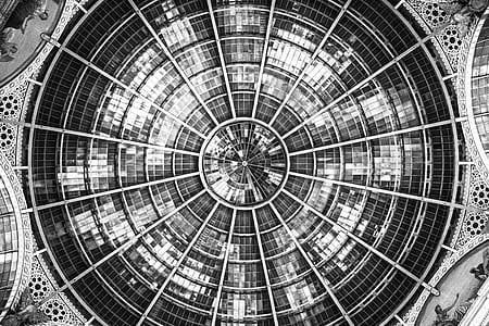 low-angle photography of building ceiling thumbnail
