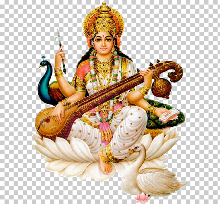 Saraswati Devi Basant Panchami Hinduism Goddess, hinduism PNG clipart