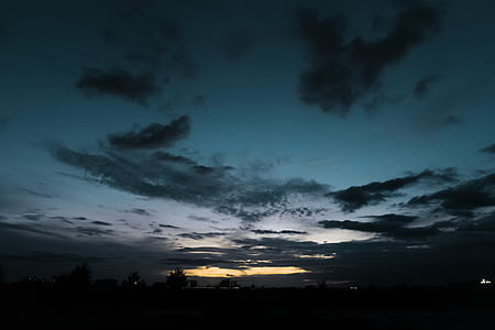 dawn, nature, sky, clouds thumbnail
