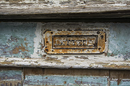 Letters license plate thumbnail
