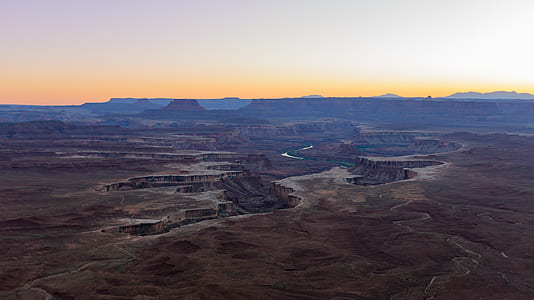 aerial photography of canyon thumbnail
