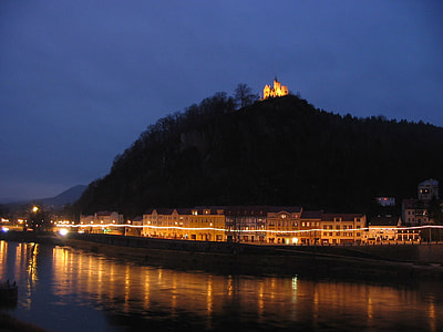 Evening in Decin in Czech Republic thumbnail