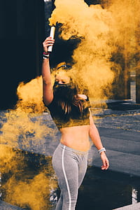 person holding smoke tube thumbnail