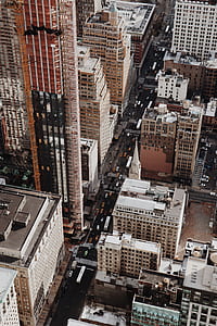 worm's eye photography of buildings thumbnail
