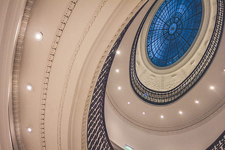 white and blue ceiling thumbnail