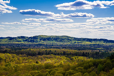 Close up of distant hill at Levis Mound thumbnail