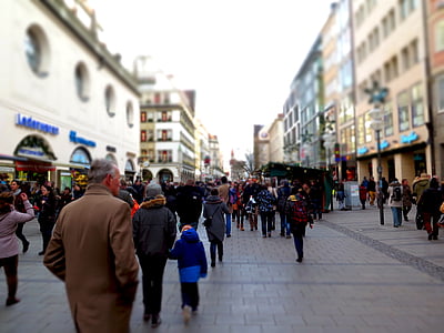 group of people walking on concrete ground thumbnail