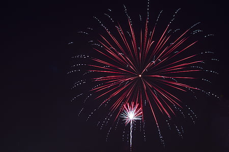 fireworks during night tume thumbnail