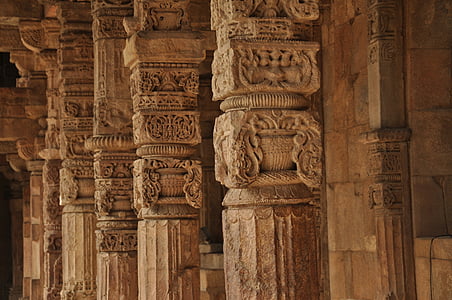 brown concrete columns thumbnail