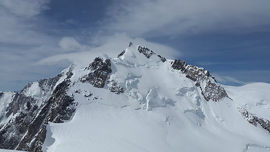 mountain coated by snow thumbnail