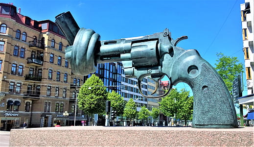 gray revolver pistol structure landmark thumbnail