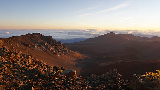 aerial photo of mountains thumbnail