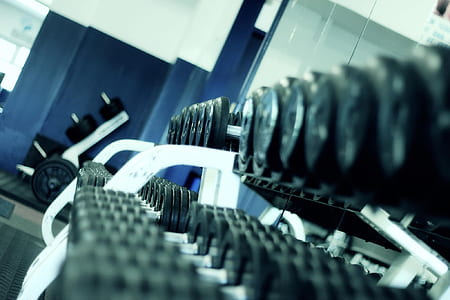 black dumbbell lot thumbnail