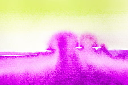 purple and yellow abstract painting thumbnail