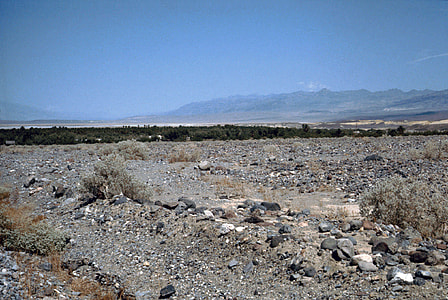 Furnace Creek oasis landscape at Death Valley National Park, Nevada thumbnail