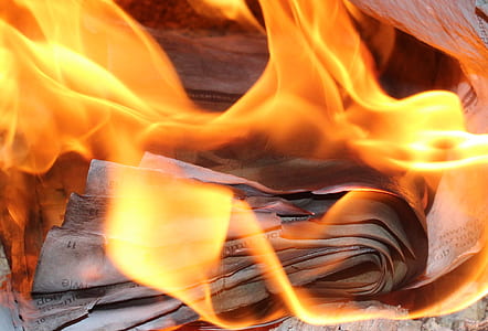 burning paper thumbnail