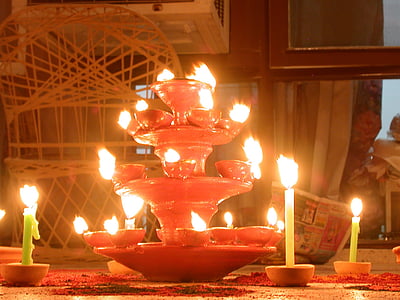 lighted white candles thumbnail
