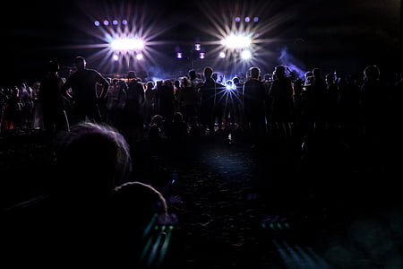 crowd of people standing outdoors thumbnail