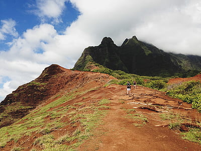 people, clouds, hiking, adventure thumbnail