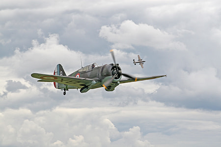 green and gray plane in rule of thirds photography thumbnail