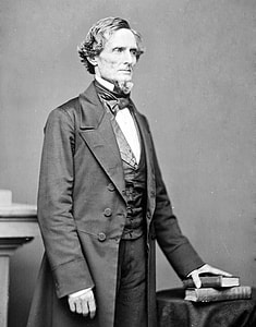 Jefferson Davis Portrait, president of the Confederacy thumbnail