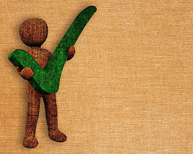 man carrying green check artwork thumbnail