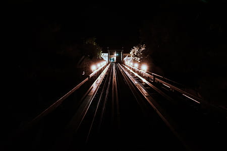 time lapse photo of highway during night thumbnail