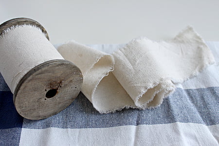 white gauge cloth roll thumbnail