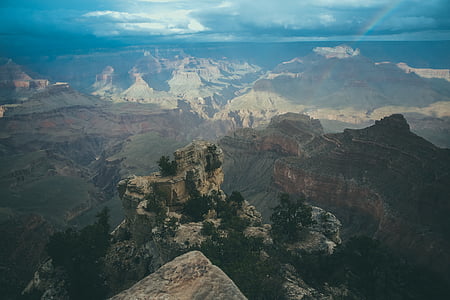 aerial photo of mountain thumbnail