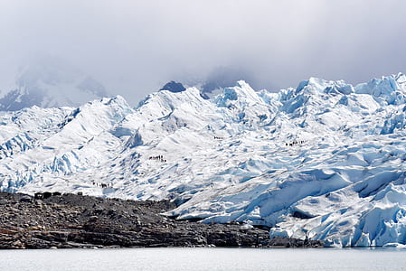 landscape photography of white snow glaciers thumbnail