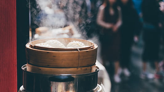 steaming bun on steamer thumbnail