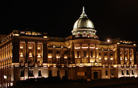 Mitchell Library at Night thumbnail