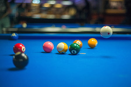 assorted-color billiard balls thumbnail