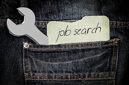 wrench on pocket with job search text overlay thumbnail