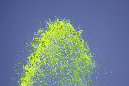 neon green liquid in the air thumbnail