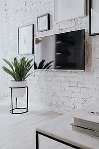Living Room With Scandi Interior Design, Un'common Marble Table thumbnail