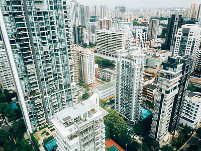 high rise buildings at daytime thumbnail