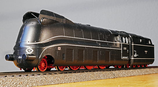 black and red train toy thumbnail