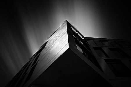 black low-angle photo of building thumbnail