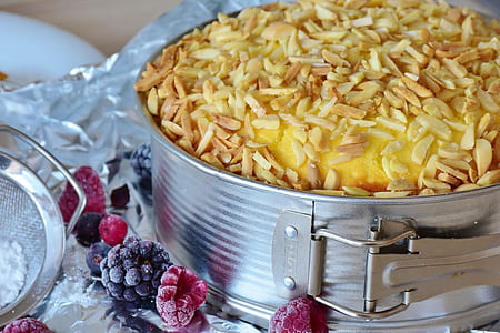 cooked food on silver bowl thumbnail