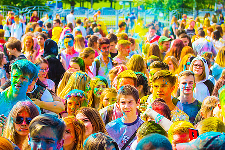 group of people with assorted color paints thumbnail