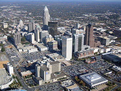 aerial photo of buildings thumbnail
