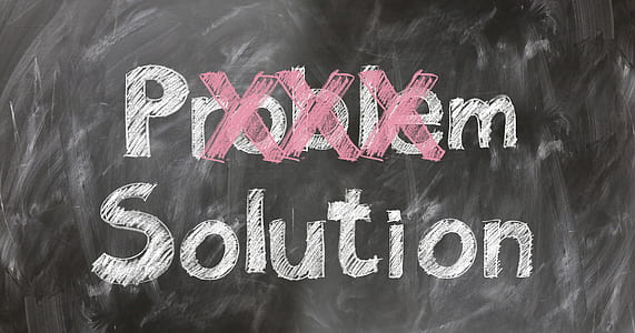 problem solution text thumbnail