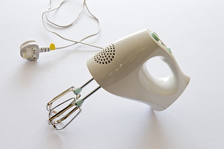 white hand mixer thumbnail