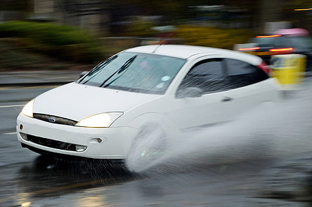 1st generation white Ford Focus thumbnail