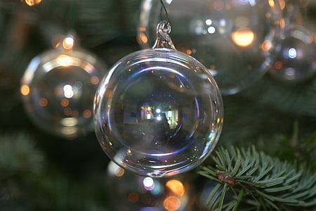 selective focus photography of christmas bauble thumbnail